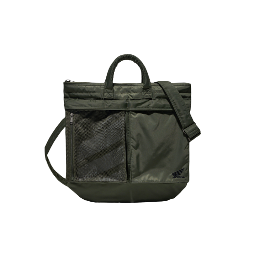 HFX2BG303AKH Honda 2-WAY Multi Pocket Helmet Bag_Khaki
