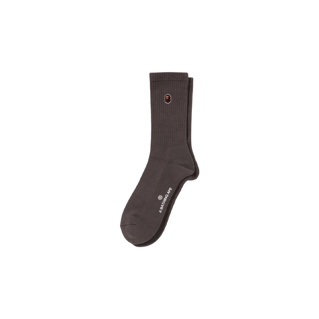 베이프 원 포인트 삭스 차콜(BAPE One Point Socks Charcoal) - 1
