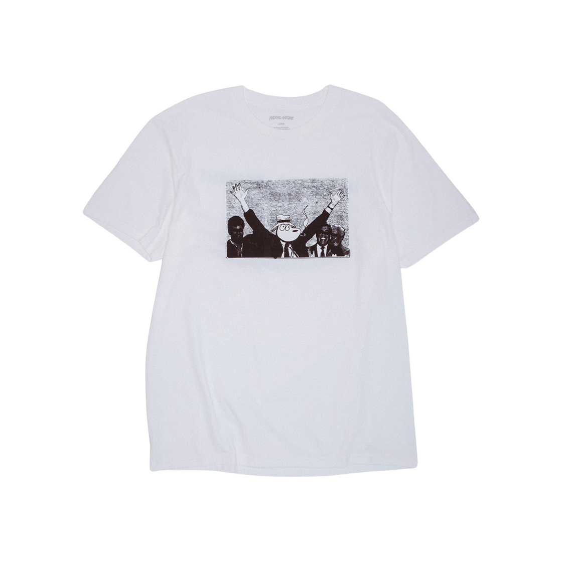 퍼킹 어썸 노바디 포 프레지던트 티셔츠 화이트(Fucking Awesome Nobody For President T-Shirt White) - 1