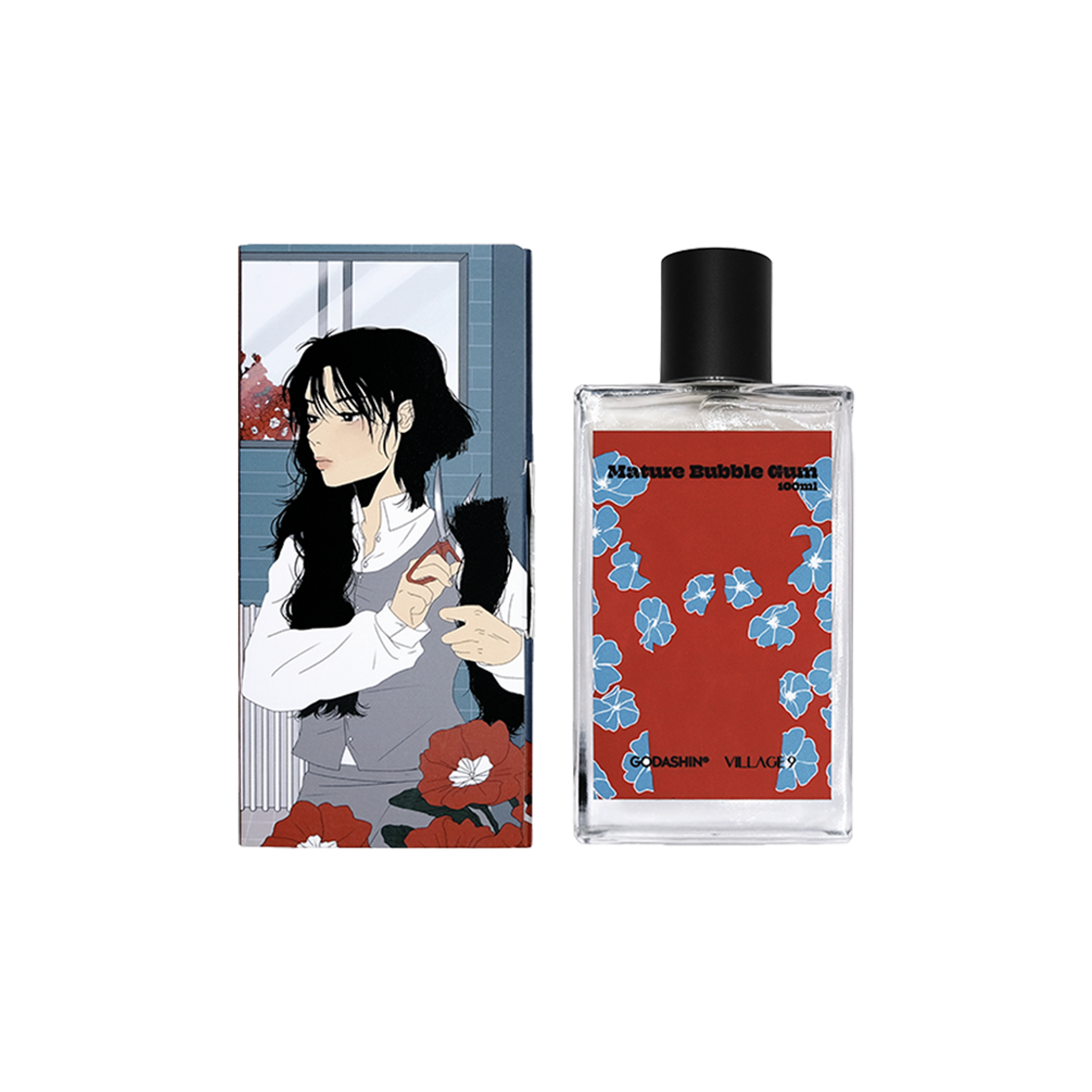 [KREAM 단독] 고다신 머추어 버블껌 오 드 퍼퓸 100ml([KREAM 단독] GODASHIN X VILLAGE9 Mature Bubble Gum Perfume 100Ml)
