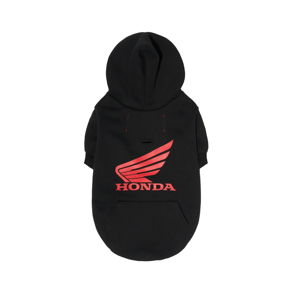 HEF5PW401ABK Honda Original Wing logo doggy Hoodie Black