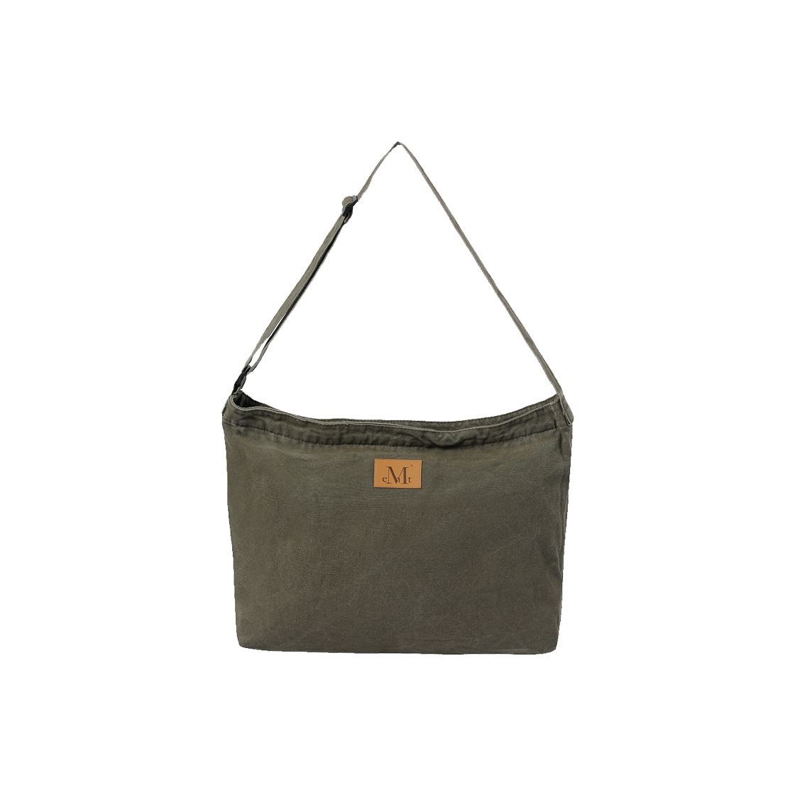 P00000YI MUCENT Singer Messenger Cross Bag Unisex Khaki
