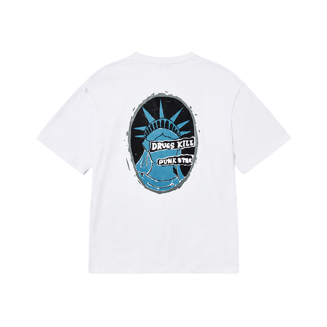 SW251010 THE SCOT WRECK Drugs Kill Punk Star White