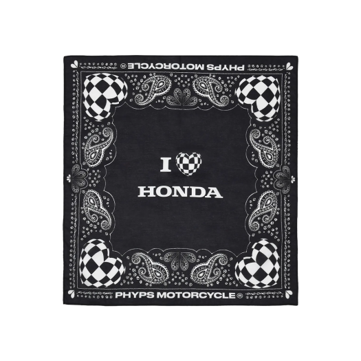 HEF3SF301BBK Honda I love Honda Bandana_Black