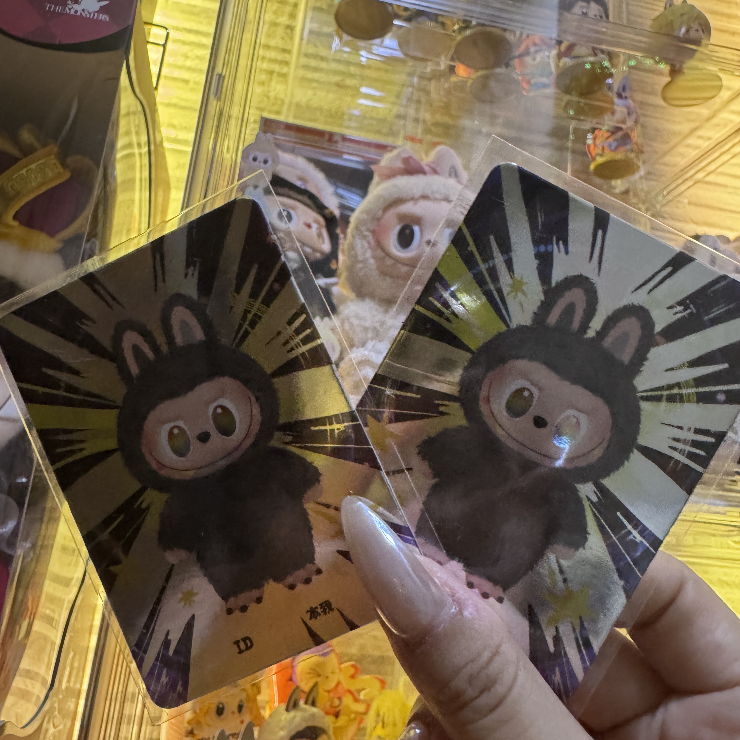 Pop Mart Labubu The Monsters Highlight Series ID Keyring (Opened Case) 착용 스타일