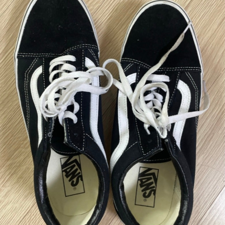 Vans Old Skool Platform Black White 착용 스타일
