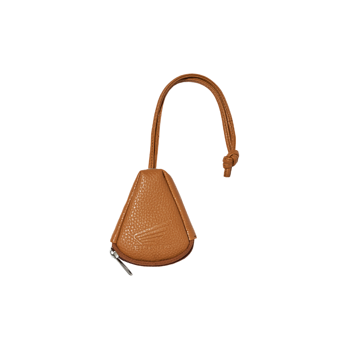 HFX2GD301ACA Honda Original Wing logo Keyring Pouch_Camel