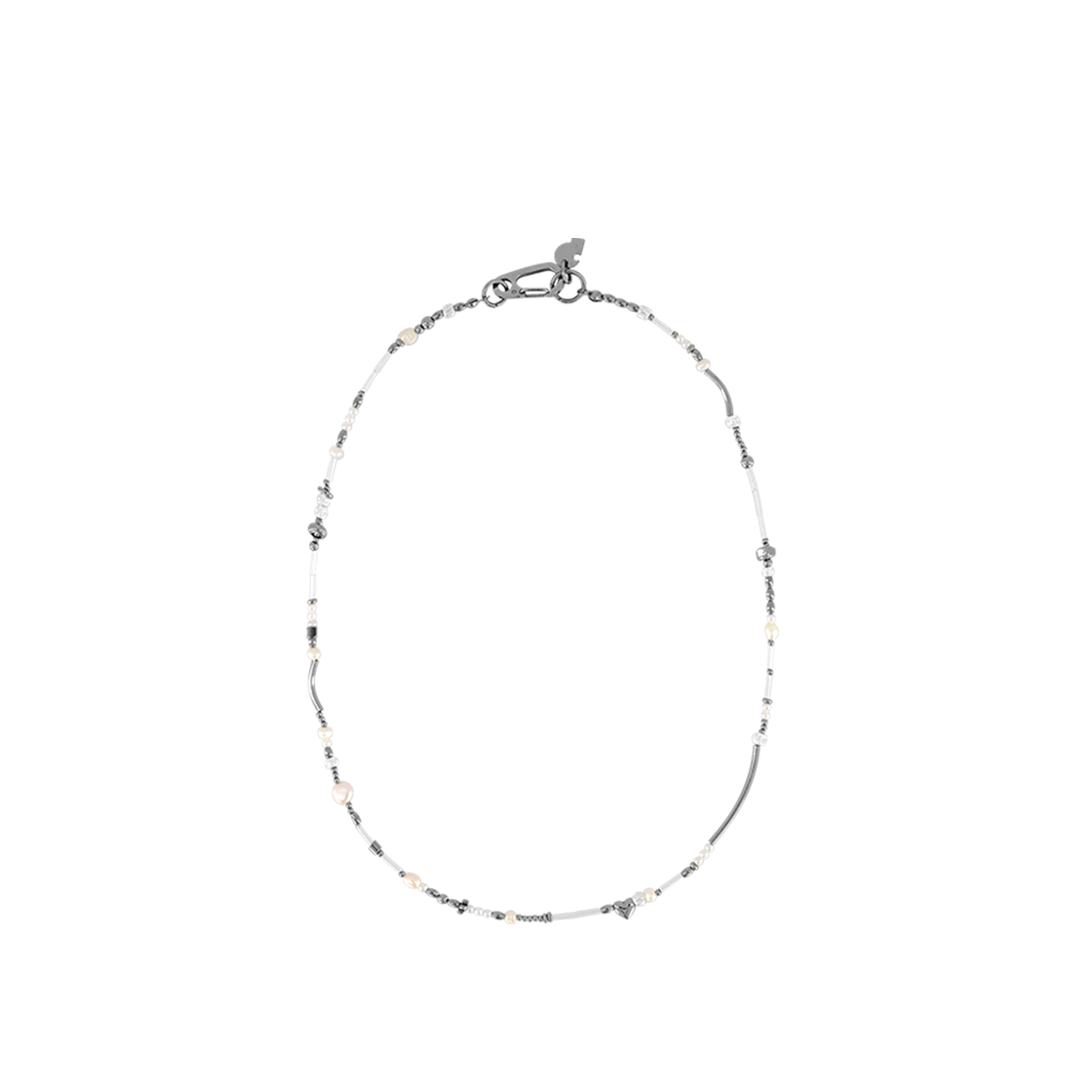 [KREAM 단독] 고다신 멀티 비즈 목걸이화이트([KREAM 단독] GODASHIN Multi Beeds Necklace White)
