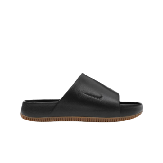 Nike Calm Slide Black Gum Medium Brown