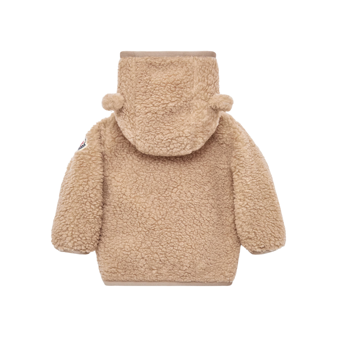 (키즈) 몽클레르 테디 집업 후드 베이지 - 25FW((Kids) Moncler Teddy Zip-Up Hooded Beige - 25FW) - 2