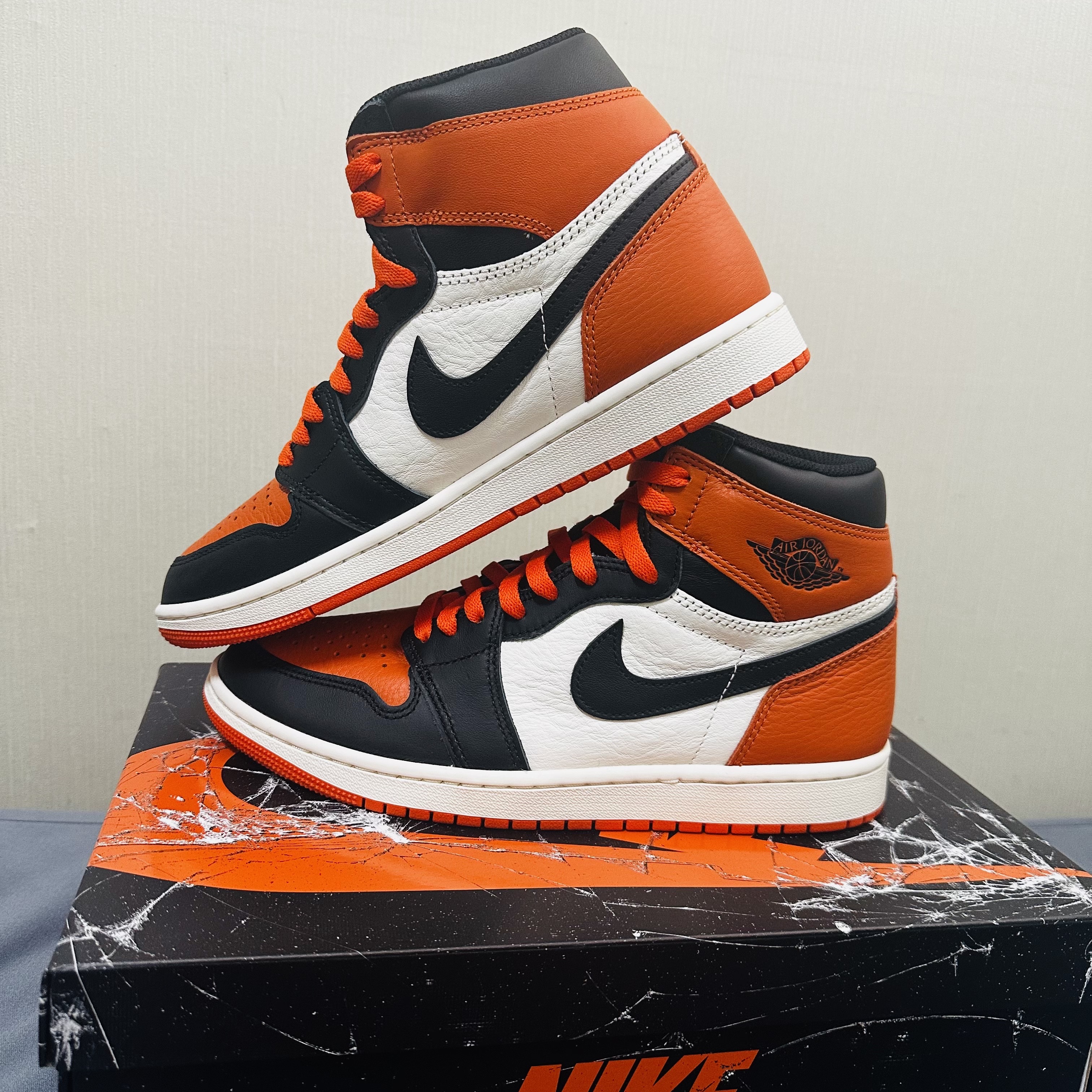 Jordan 1 Retro High OG Shattered Backboard 착용 스타일 - 10