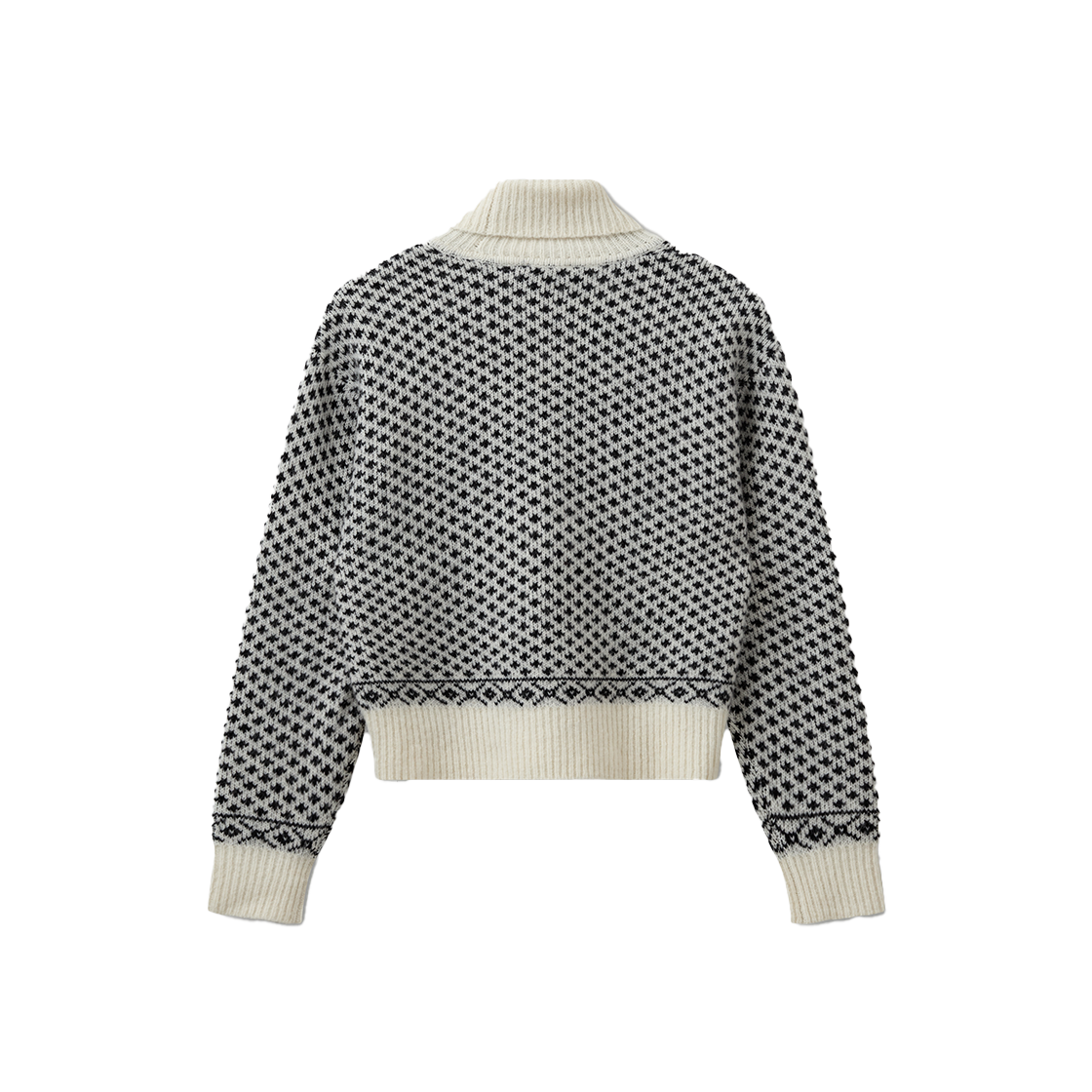 더가먼츠 우먼 베르비에 니트 스웨터 아가일 니트 아트워크 - 24FW(The Garment Women Verbier Knit Sweater Argyle Knit Artwork - 24FW) - 2