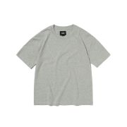 Suade Cropped Tee Gray