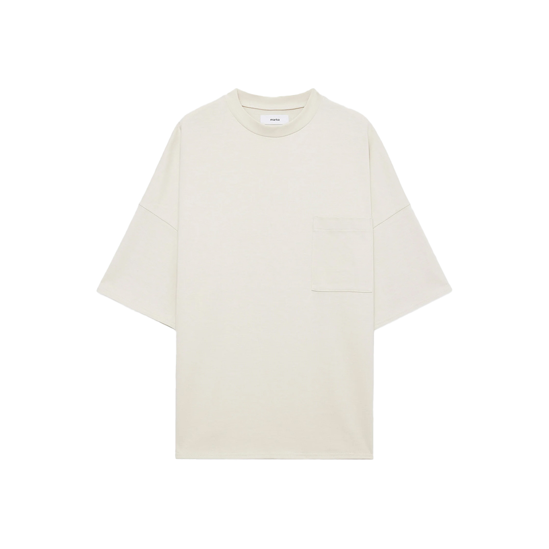 마카 포켓 티 오프 화이트(Marka Pocket Tee Off White)