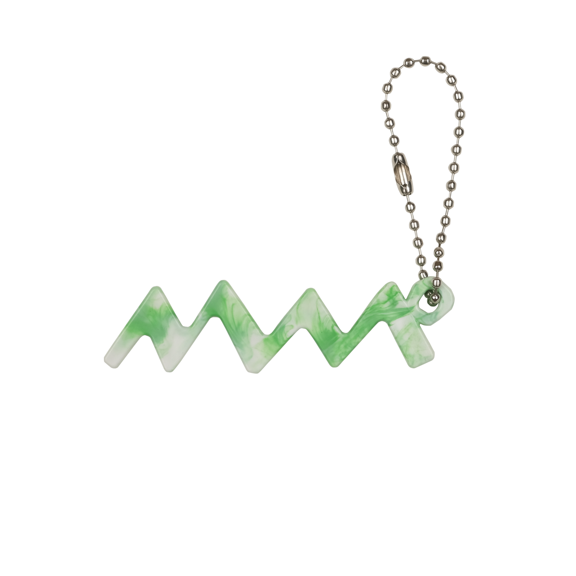 G-038 mmogarden mmo Logo Keyring Green