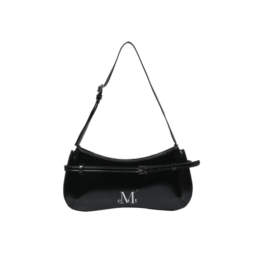 【MUCENT】MORIN L LOGO COMPACT SHOULDER BAG★25SS★ 무센트 모린 메탈로고 컴팩트 숄더백 남녀공용 | MUCENT | KREAM