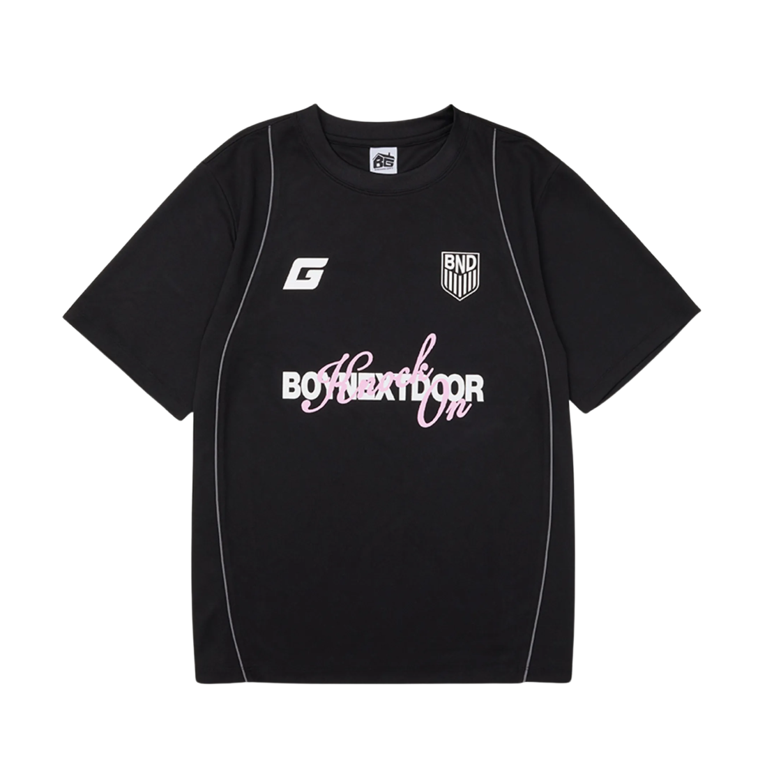 BOYNEXTDOOR GRAILZ Tシャツ M 黒 BOYNEXTDOOR - [BOYNEXTDOOR X GRAILZ] S/S T-SHIRT (KNOCK ON