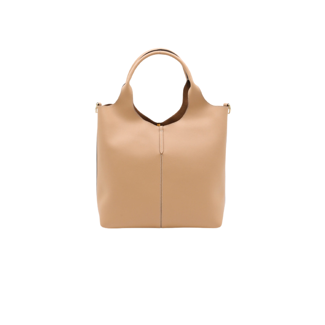 토즈 레더 스몰 쇼핑백 베이지(Tod's Shopping Bag in Leather Small Beige) - 2