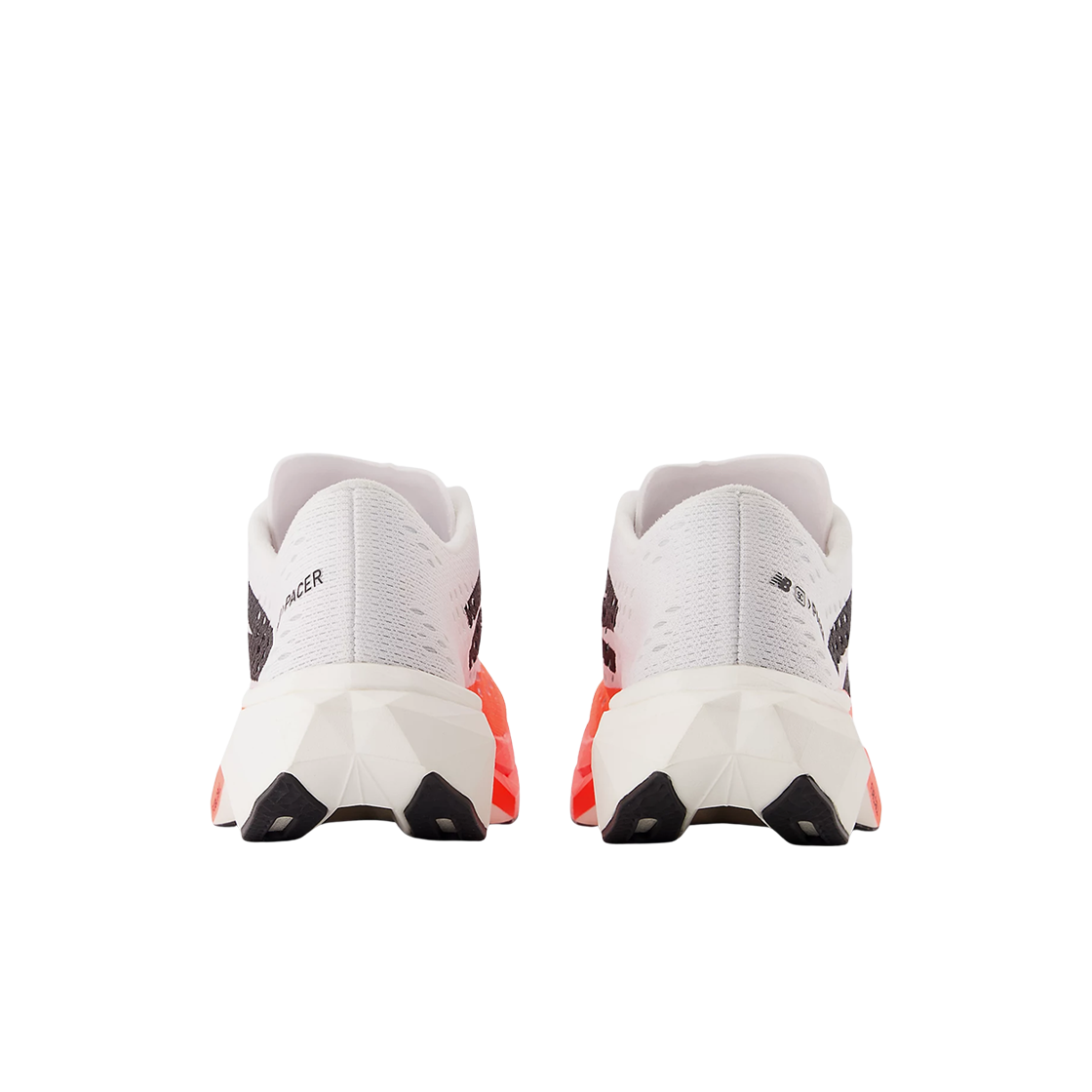 (W) 뉴발란스 퓨어셀 SC 페이서 v2 얼젠트 레드 화이트 - D 와이드((W) New Balance Fuelcell SC Pacer v2 Urgent Red White - D Wide) - 3