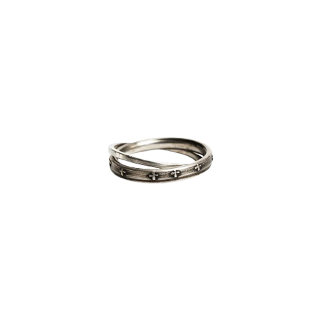 KM4DJERWM06SV Werkstatt:Munchen Ring In Ring Unite Sterling Silver - 24FW