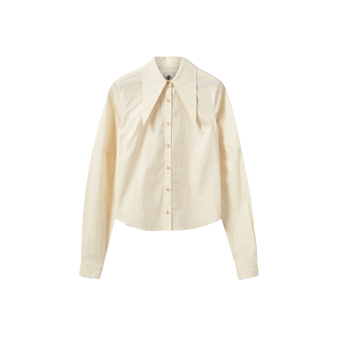 더가먼츠 우먼 사이프러스 슬리브 셔츠 바닐라 - 24FW