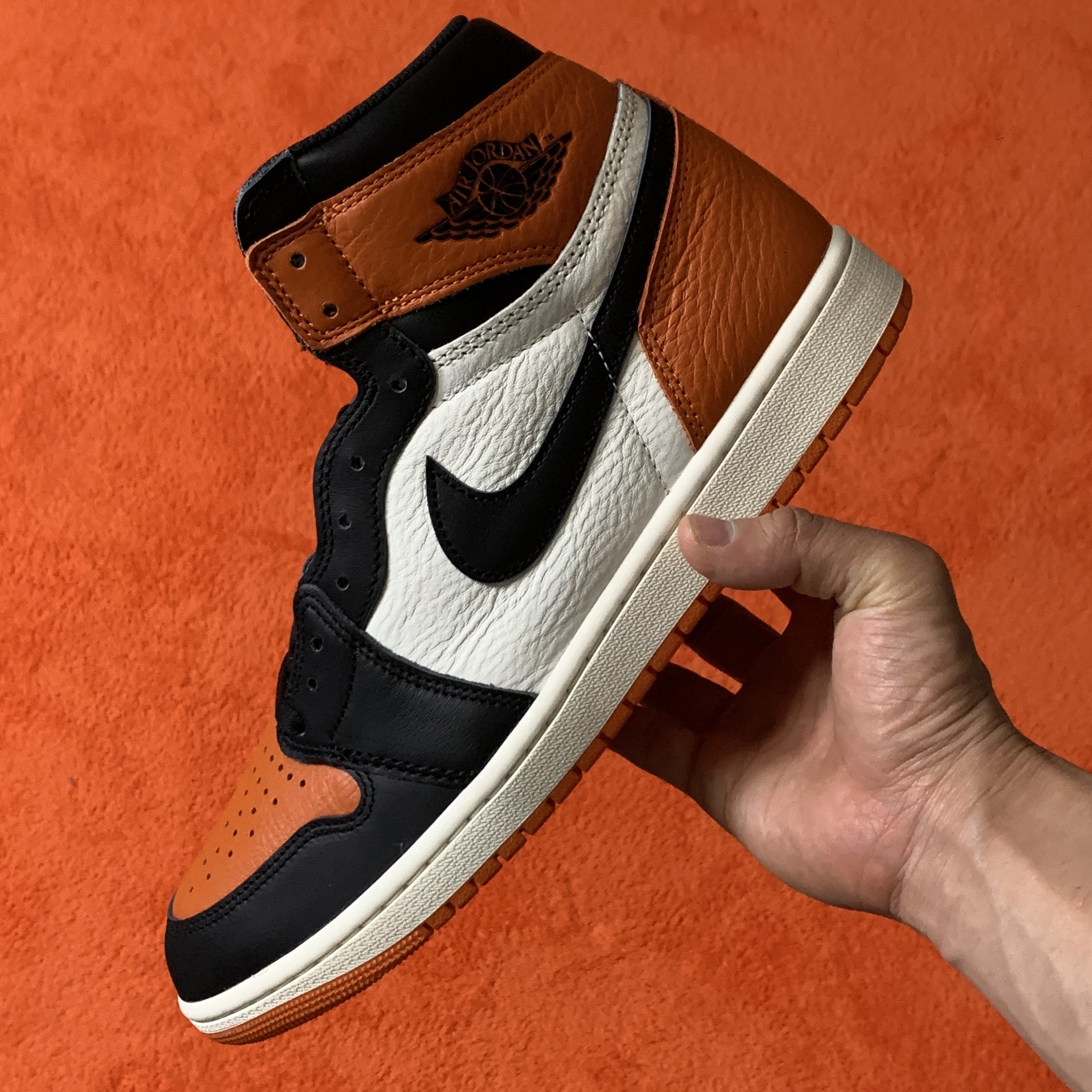 Jordan 1 Retro High OG Shattered Backboard 착용 스타일