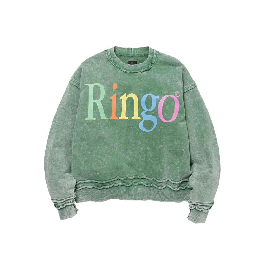 KM4DTSWFF06GN Flagstuff Ringo Boro Sweat Green - 24FW