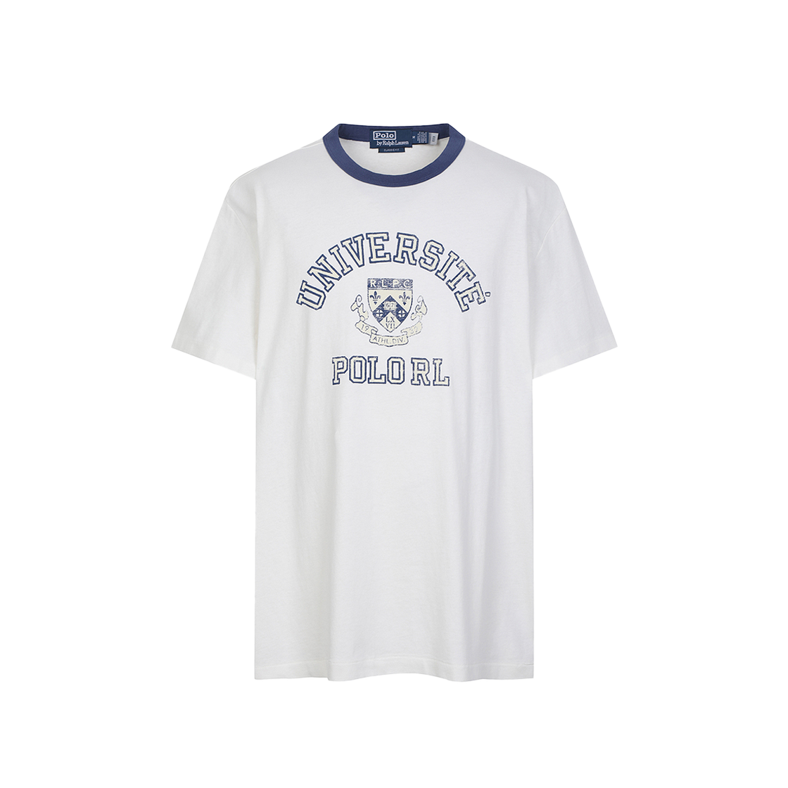 [30%적립] 폴로 랄프 로렌 클래식핏 저지 그래픽 티셔츠 네비스([30%적립] Polo Ralph Lauren Classic Fit Jersey Graphic T-Shirt Nevis)