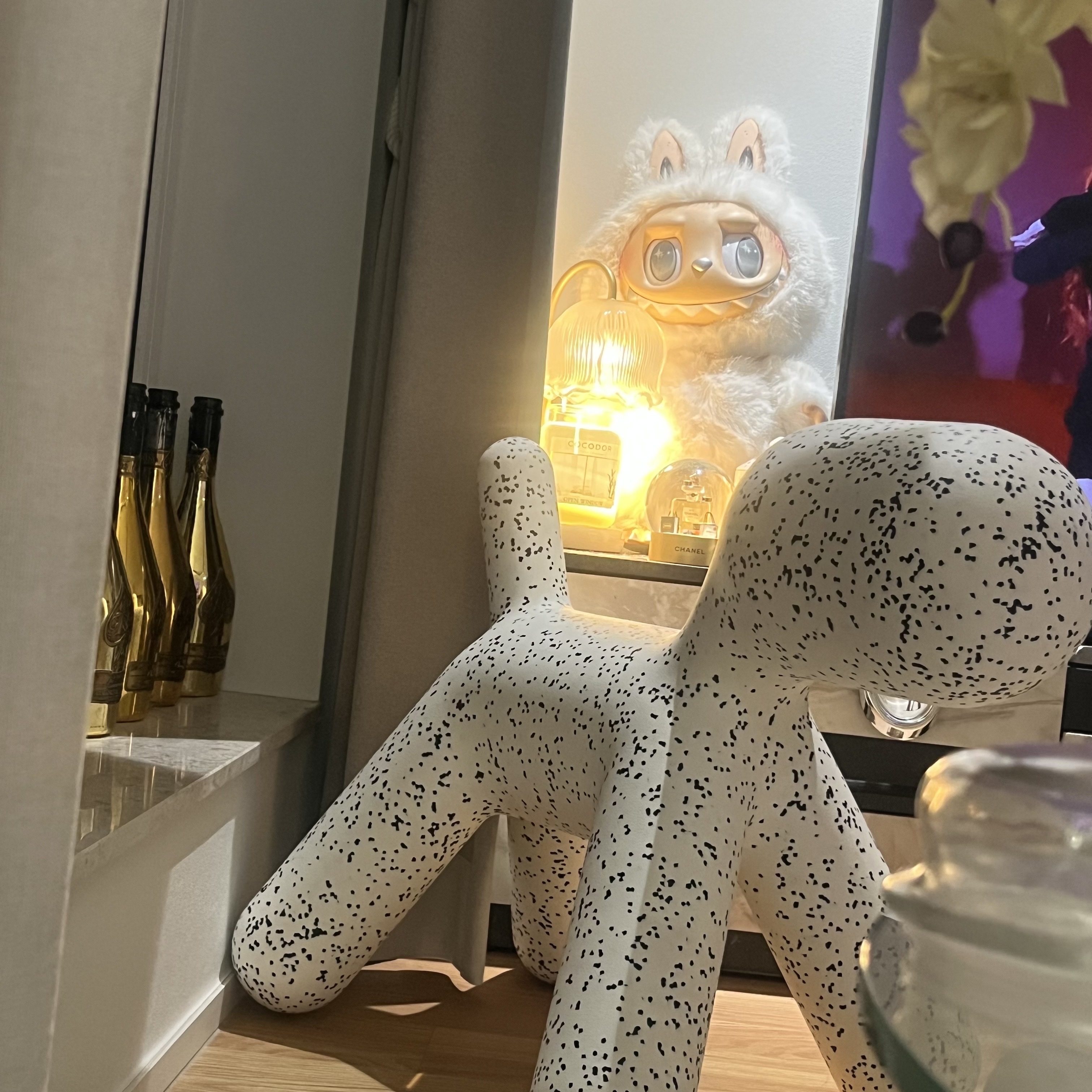 Pop Mart The Monsters Zimomo Angel In Clouds Vinyl Face Doll 착용 스타일