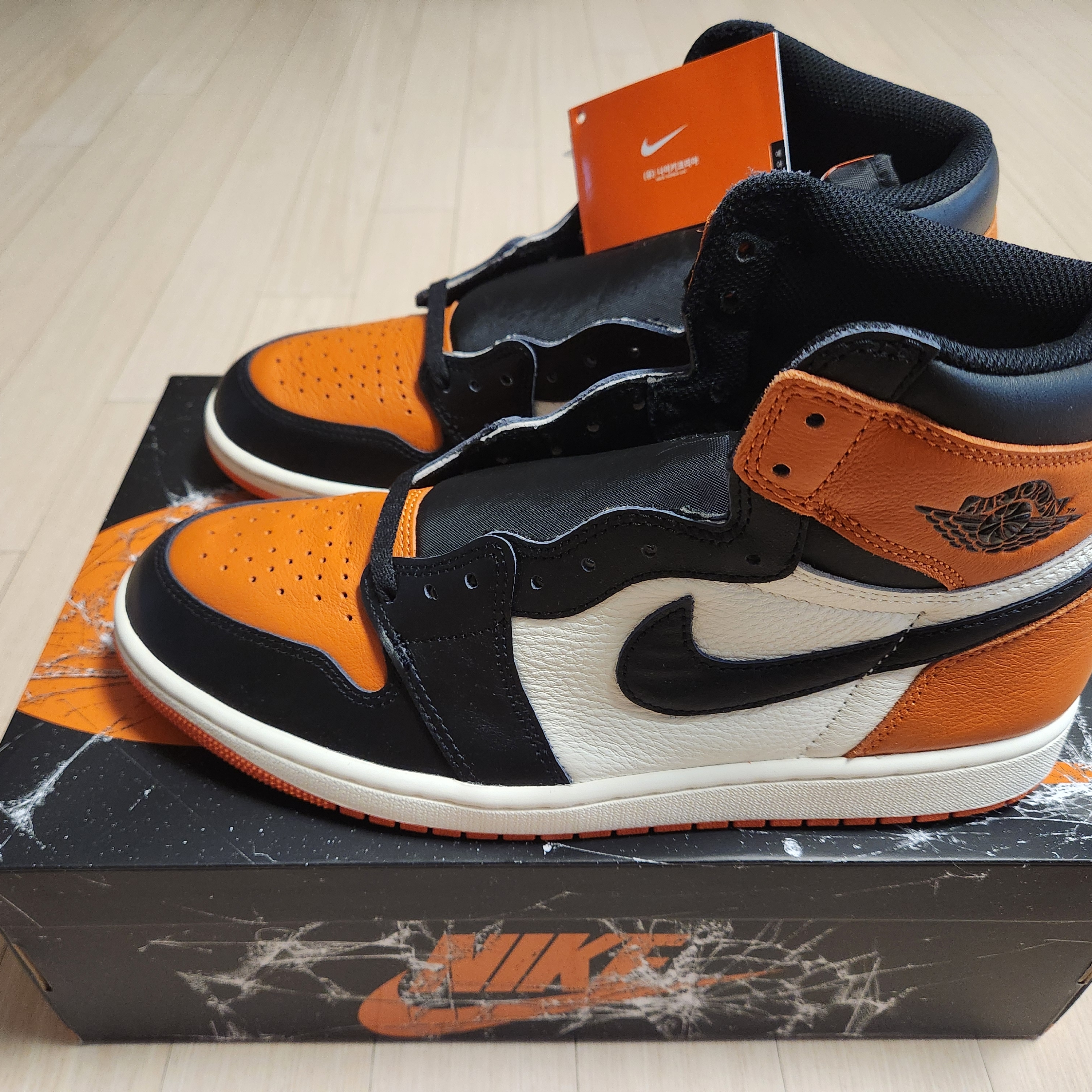 Jordan 1 Retro High OG Shattered Backboard 착용 스타일 - 5