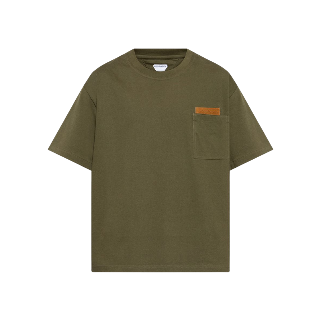 838924V4N503130 Bottega Veneta Pima Cotton Jersey T-Shirt Pine Green