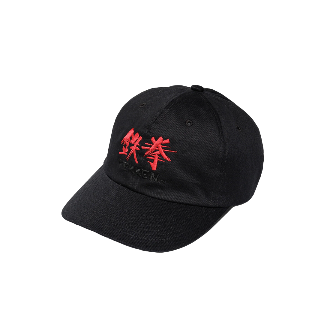 플래그스터프 x 철권 철권 캡 블랙 - 24FW(Flagstuff x Tekken Tekken Cap Black - 24FW)
