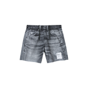 Satisfy Peaceshell 5 Inch Unlined Shorts Black Denim