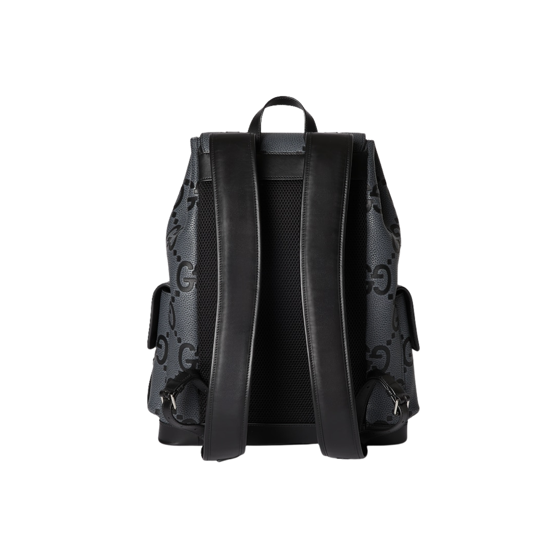 구찌 GG 점보 라지 백팩 그레이 블랙(Gucci GG Jumbo Large Backpack Grey Black) - 3