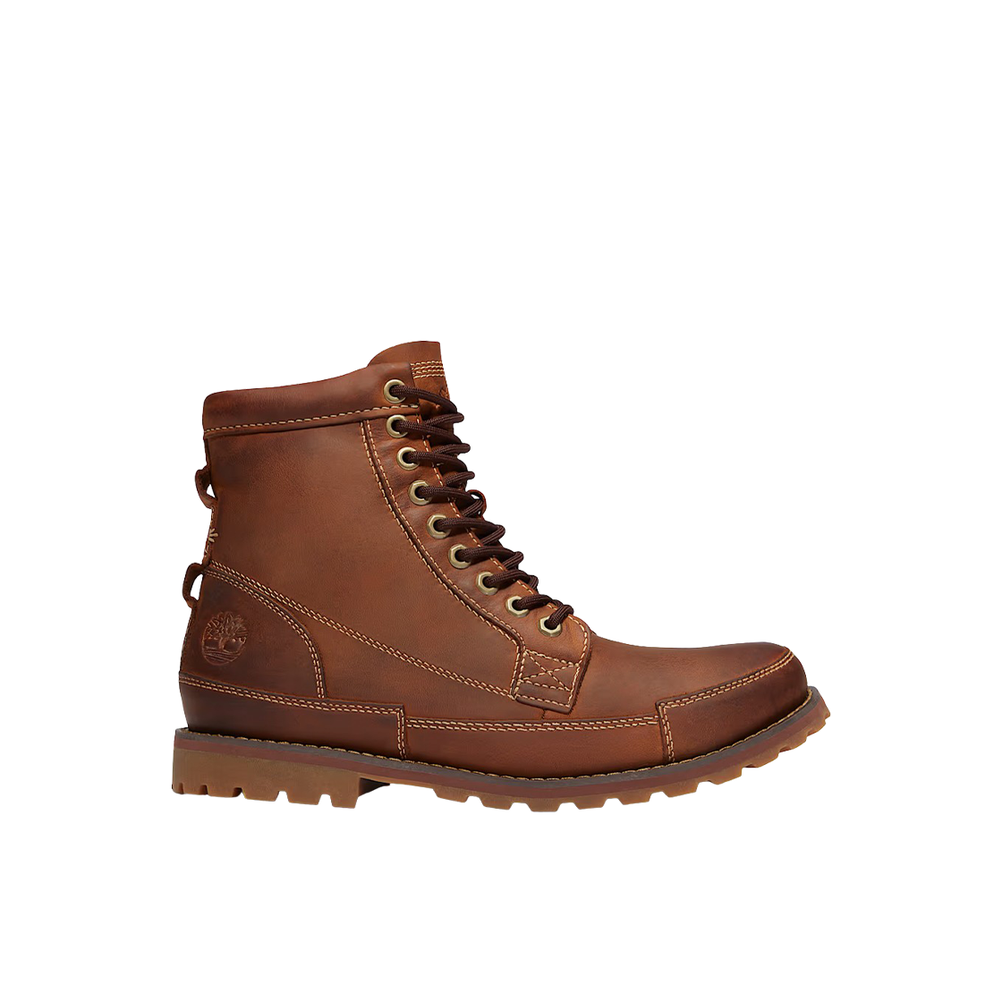팀버랜드 얼스키퍼 오리지널 레더 워터프루프 워커 부츠 브라운 - 와이드(Timberland Earth Keeper Original Leather Waterproof Worker Boots Brown - Wide)