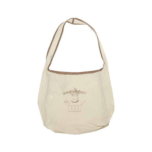 B-116 mmogarden mmo Packable Market Bag Greige