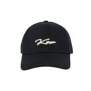 KZM MELTON PATCH CAP BLACK