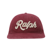 [30% 적립] Polo Ralph Lauren Appliqued Twill Ball Cap Wine - 24FW