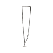 Werkstatt:Munchen Necklace Two Chains Sterling Silver - 24SS