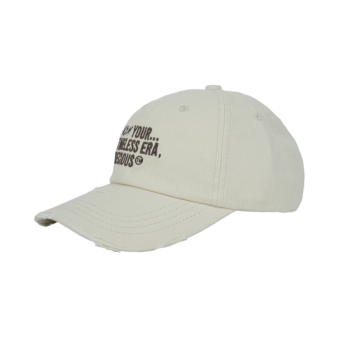 케이지엠 타임리스 데미지 캡 아이보리(KZM TIMELESS DAMAGE CAP IVORY) - 2