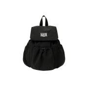 Marithe Francois Girbaud Classic Logo Stopper Pocket Backpack Black