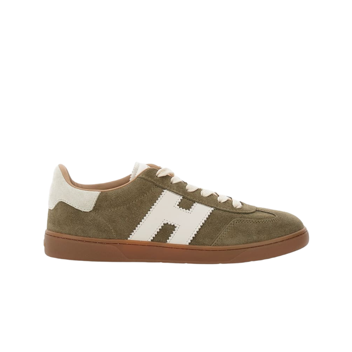 (W) 호간 쿨 스니커즈 카키((W) Hogan Cool Sneakers Khaki) - 1