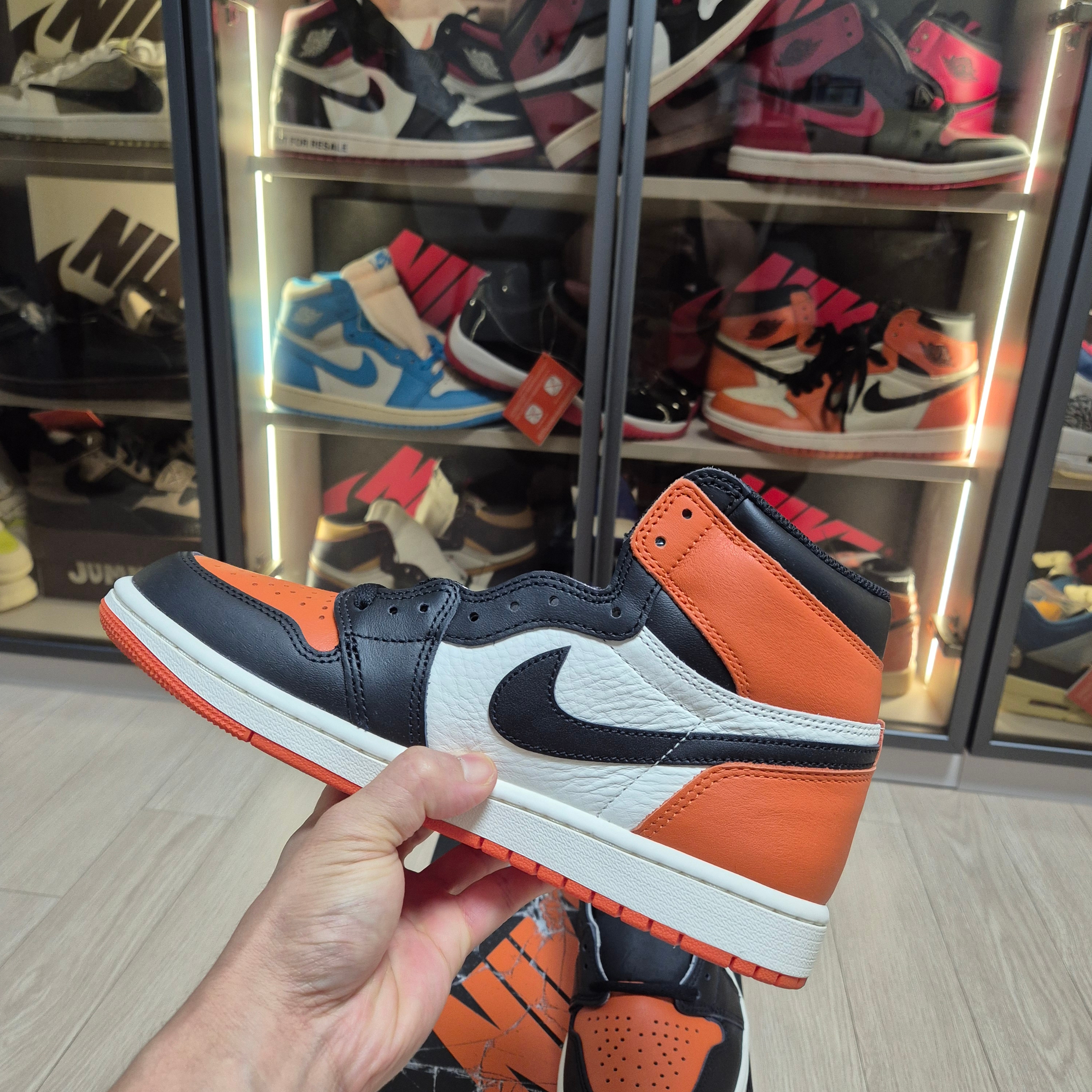 Jordan 1 Retro High OG Shattered Backboard, Jordan 1 Retro High OG Reverse Shattered Backboard 착용 스타일 - 5