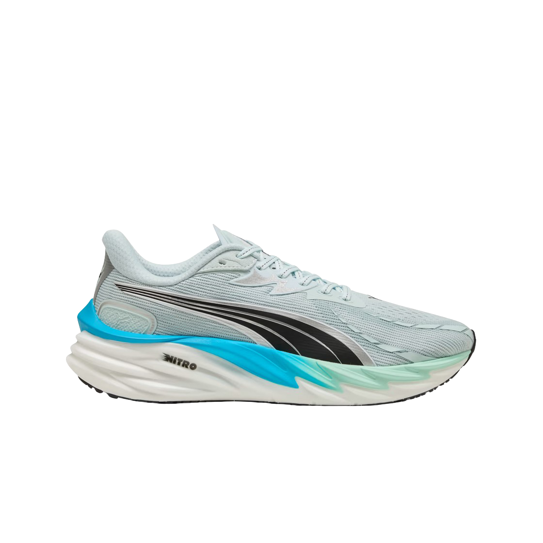 푸마 벨로시티 나이트로 4 씨 글래스 스피드 블루(Puma Velocity Nitro 4 Sea Glass Speed Blue)