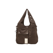 Athe garcon Cotton Multi-Use Vest Bag Brown