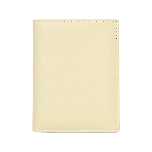 SA0641 Comme des Garcons Classic Short Wallet White