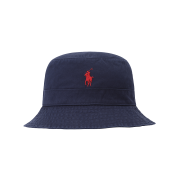 [30%적립] Polo Ralph Lauren Cotton Bucket Hat Navy