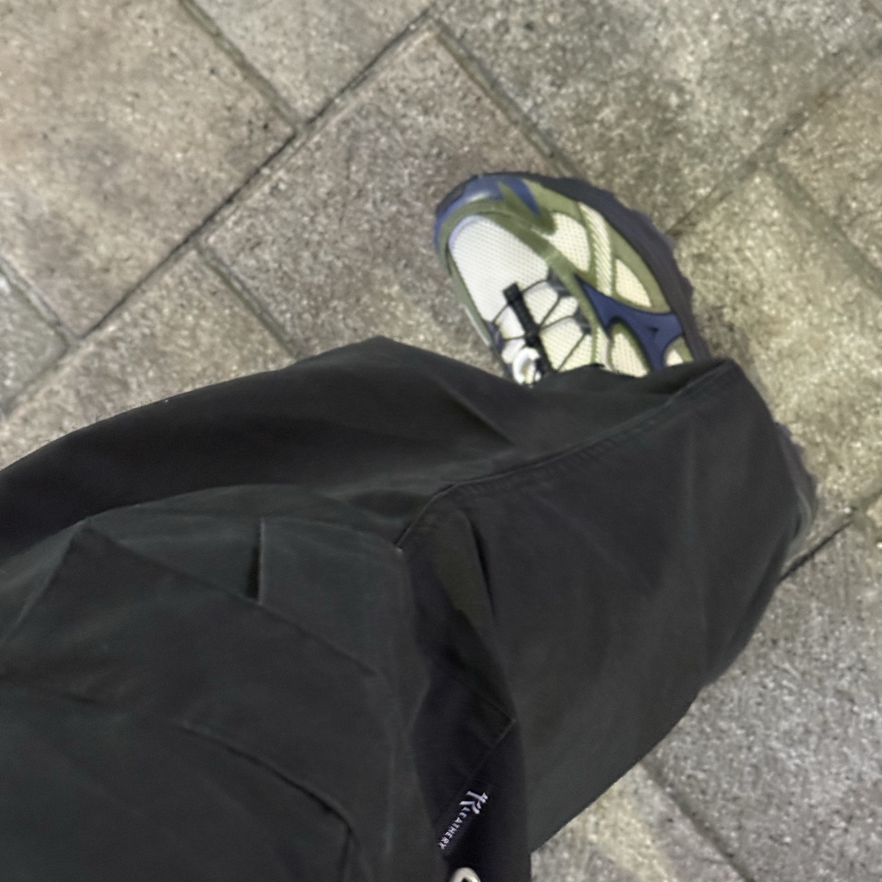 Mizuno Racer Trail SE Khaki 착용 스타일