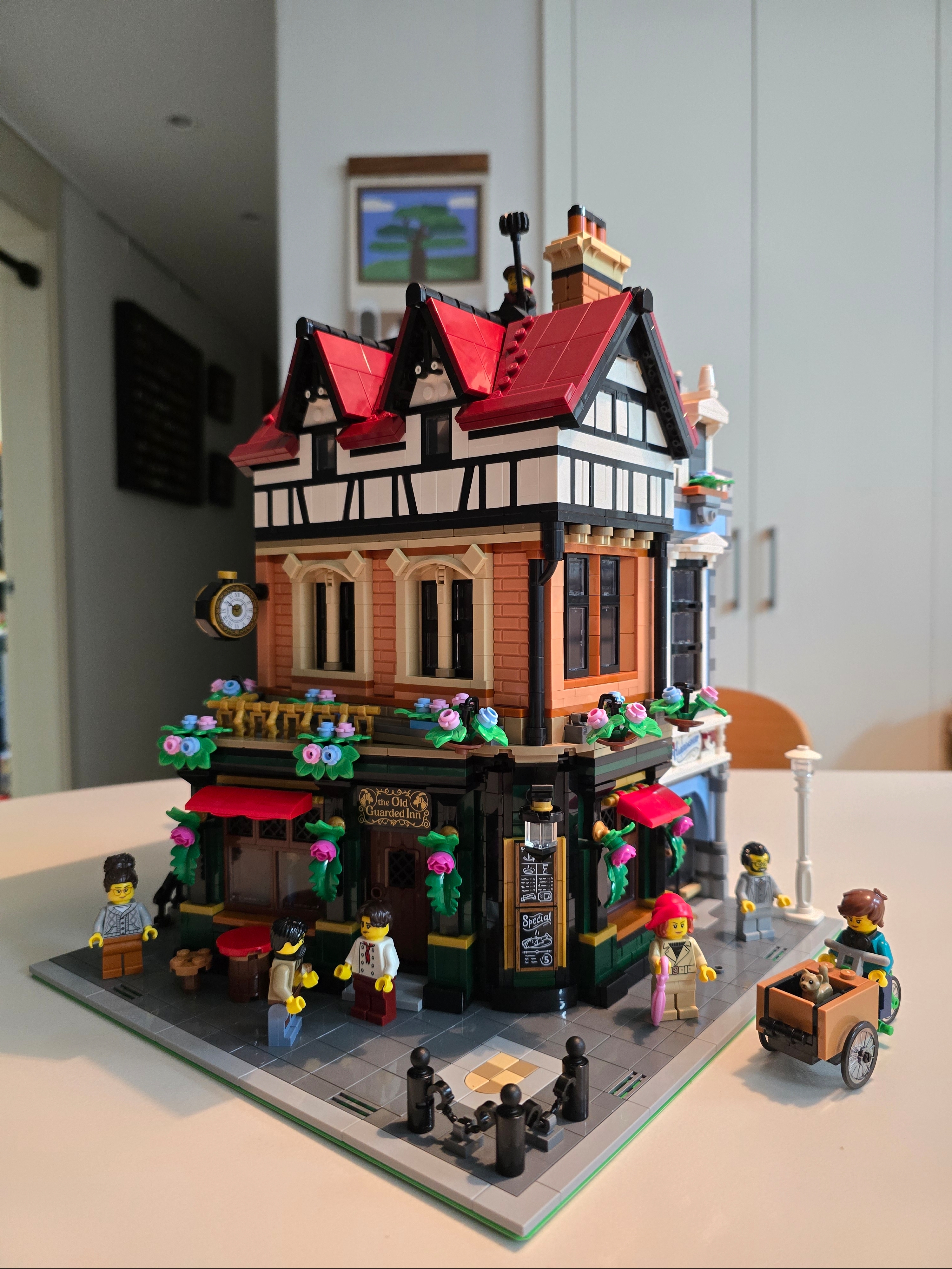 Lego Tudor Corner 착용 스타일