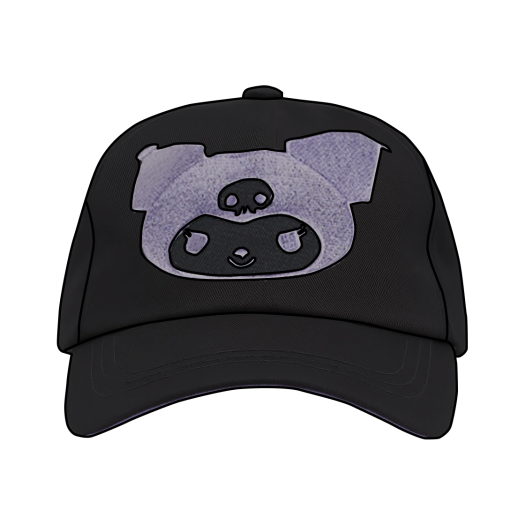 - IAB Studio Kuromi Cap Black Purple